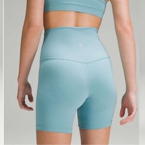 lululemon athletica Blue Bike Shorts